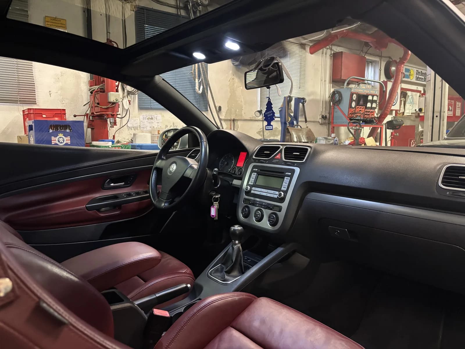 Marco's GlanzMobil Fahrzeug beim Kunden